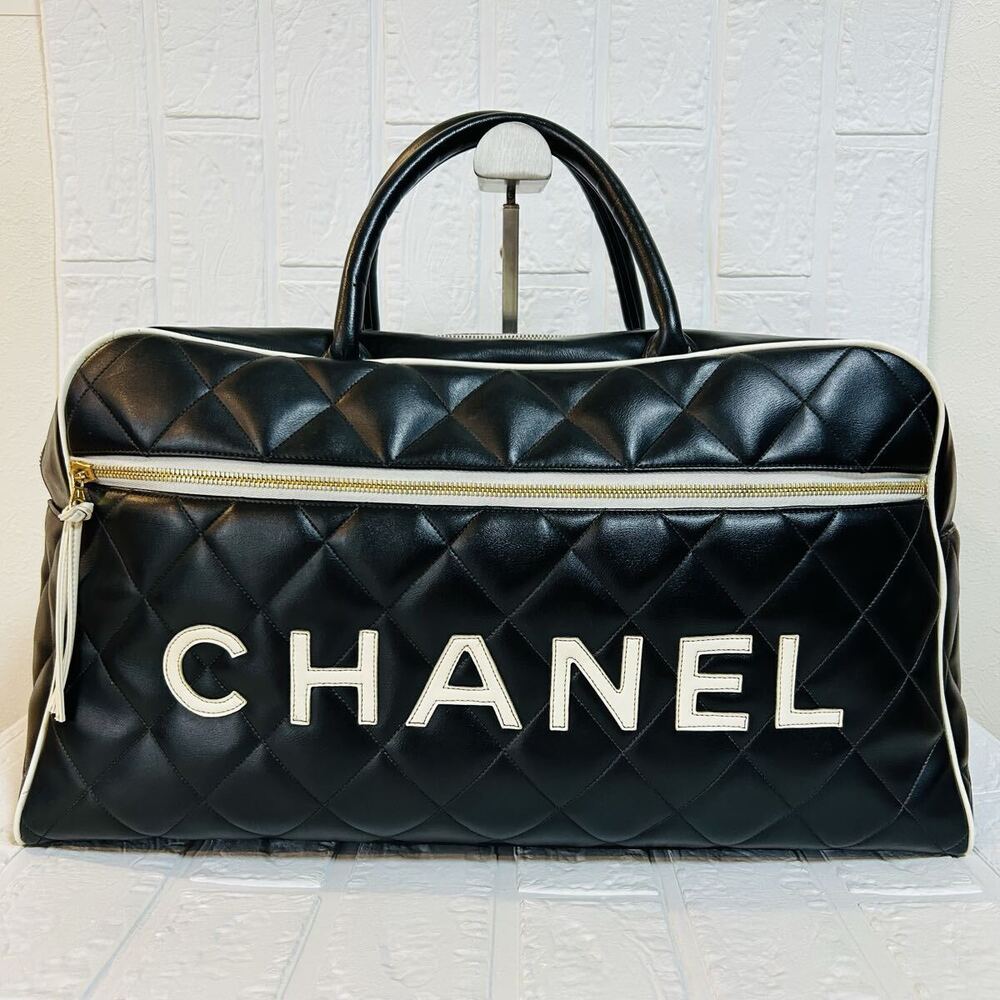 CHANEL Sport Boston Bag Black